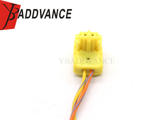 2 Pin Auto Electrical Yellow Clock Spring Airbag Connectors Wire Harness Plug
