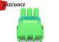12020403 3 Pin Female Green Weather Pack Map Sensor Connector