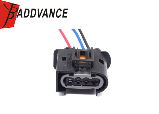 09448401 Waterproof Female 4 Pin Kostal 3.5mm Series Connector Cable Wire Harness