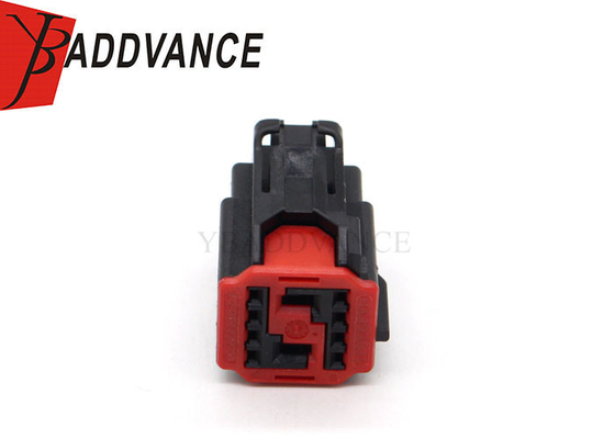 Black TE 2141994-1 Female 10 Position Connector Housing With Terminals