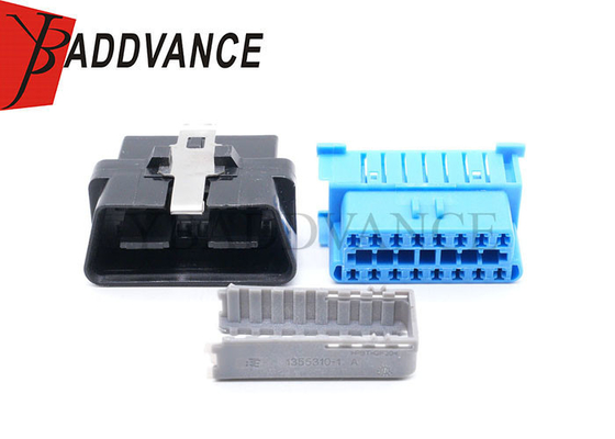 1418984-1 16 Pin Male Female Micro TE Connectivity AMP Timer Connector Housing For Auto