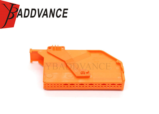 AMP 50 Pin Female TE Connectivity Orange Electric Plug Cover For Connector