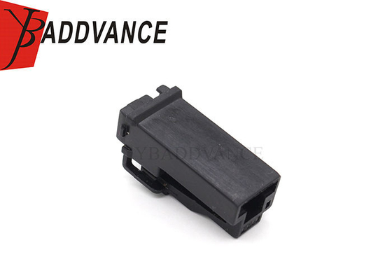 Black PBT Gf20 Automotive 1 Pin Female Electric Cable Connector