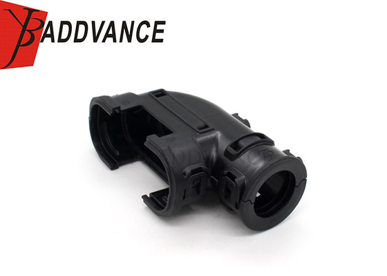 PA66 GF15 Automotive Electrical Connector Cover Black Color For Connector