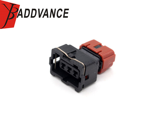 3 Pin Female Coolant Temperature Sensor Connector PB187-03326 For BYD / Mitsubishi
