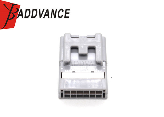 Electrical 12 Pin Male Connector Grey Color With Terminals For Automotive