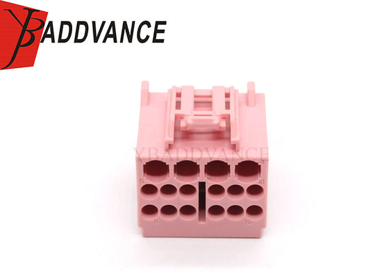 P0-2295394-2 A02295393-2 TE Connectivity Pink 16 Pin Female Automotive Connector