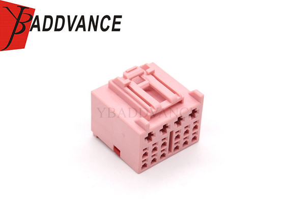 P0-2295394-2 A02295393-2 TE Connectivity Pink 16 Pin Female Automotive Connector