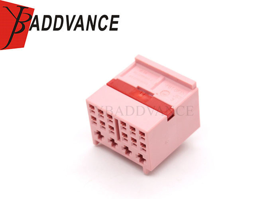 P0-2295394-2 A02295393-2 TE Connectivity Pink 16 Pin Female Automotive Connector