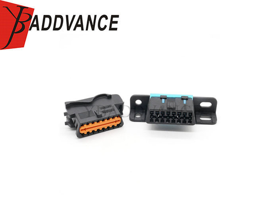 DJ7161G-1.6-21 957980 348822-2 Female Unsealed 16 Pin Diagnostic OBD2 Plug for Peugeot
