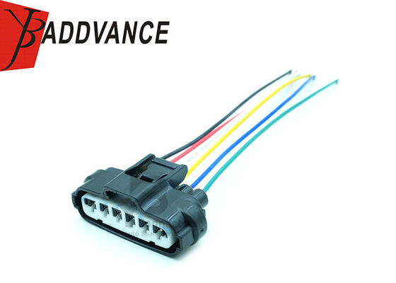 7283-1968-30 Yazaki 6 PinThrottle Pedal Valve Connector Wiring Pigtail For Toyota Mazda 90980-11858
