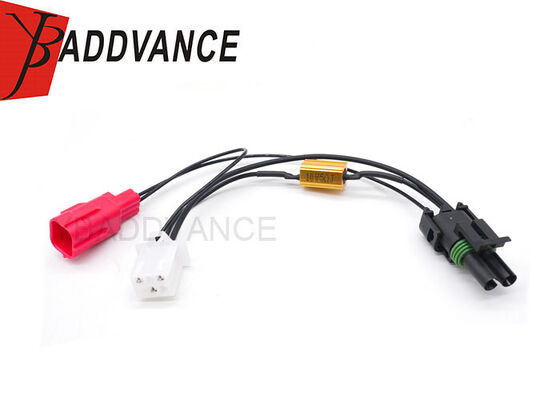 ELEC-1049 Customized 2 Pin 4 Pin Male Female LED Headlight Harness for Honda Grom125 2022+