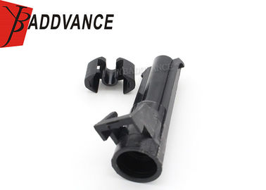 1 Way Male 280 Series Metri-Pack Sealed Connector Black 12065171