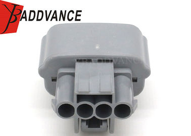 4 Pin Female Grey Electric Waterproof Connector with Terminals