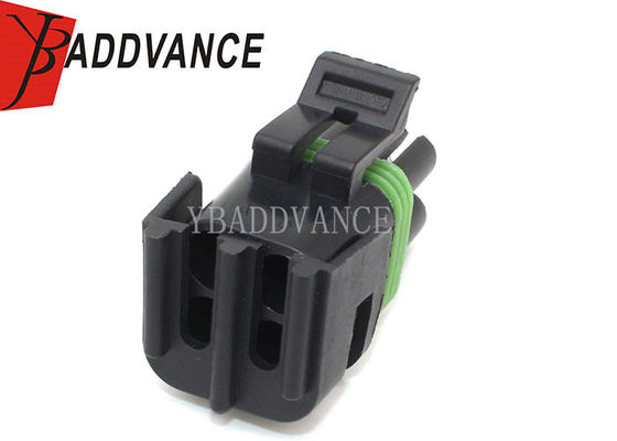 4 Way Female Weather Pack Connector Cable Mount Socket Aptiv /  12015798