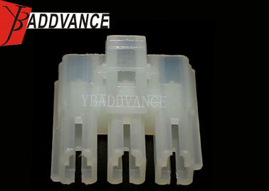 3 Way Female Unsealed Automotive Electrical Connectors Natural Color