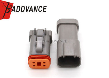 Receptacle 4 Pin Deutsch Connector With End Short Cap DT04-4P-E003 DT06-4S-CE01