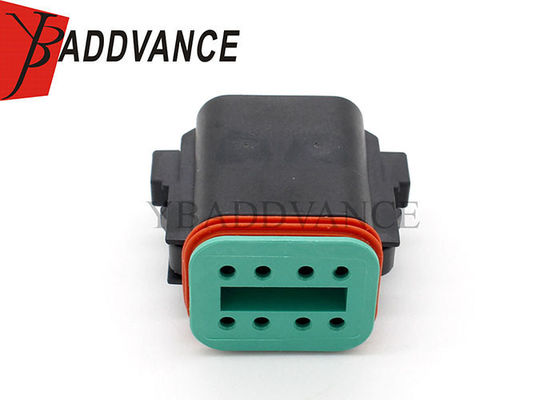 DT06-08SA-EP07 TE Deutsch Automotive Connectors B Key Black 8 Pin Connector