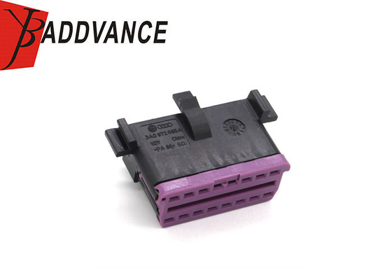 3A0972695A 16 Pin Female OBD Diagnostic Socket Electrical Auto Connector