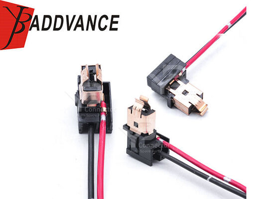 H1 H3 銅コア ベークライト カーライト電球ソケット 曲がりプラグ 2ピン 配線アクセサリー