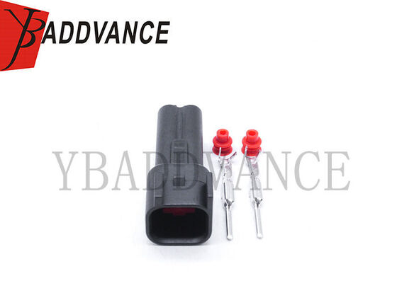 E-3385-000 EPC 1.5mm(060) オス シール 2ピン コネクタ アダプターインジェクター EV6用